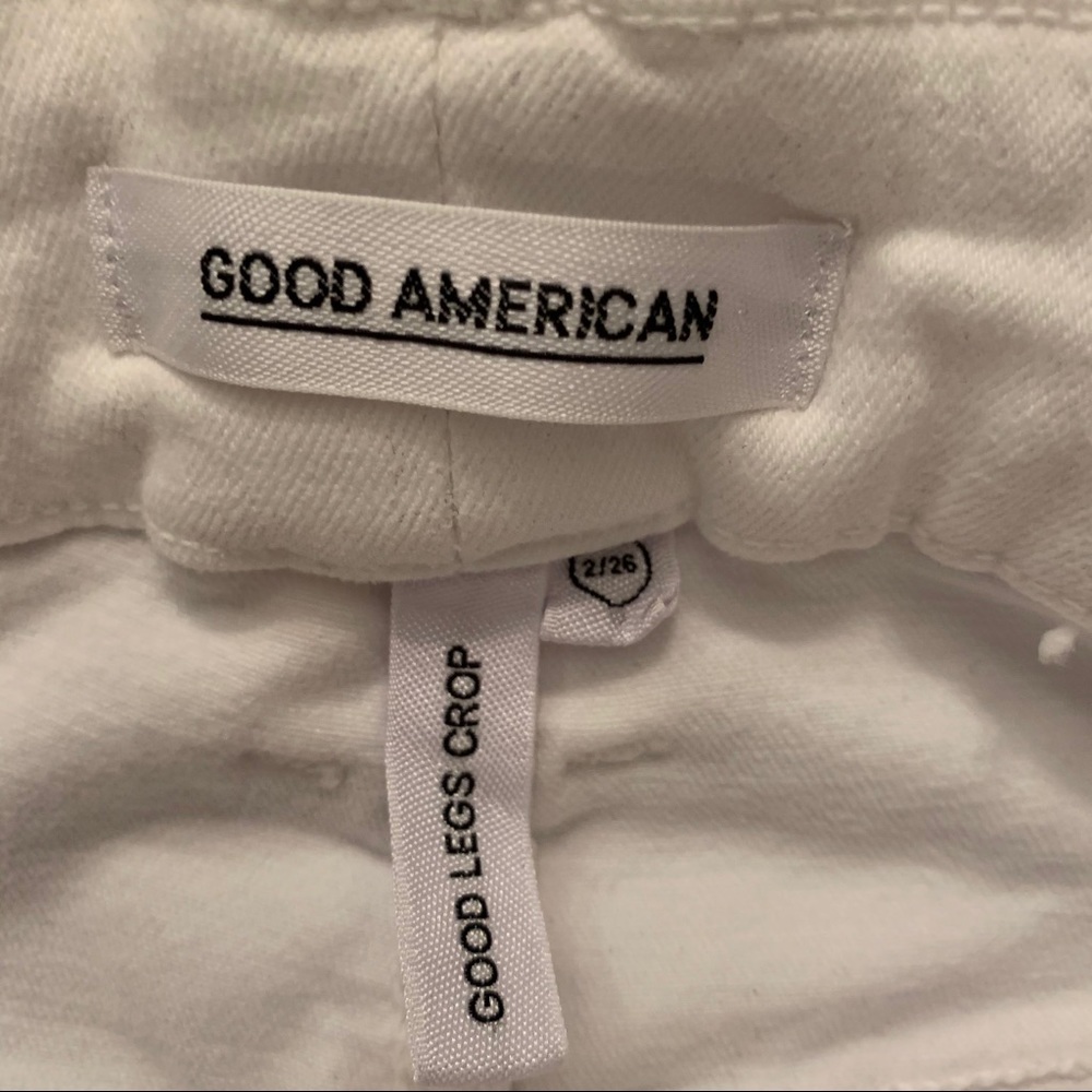 NEW Good American Ankle Crop Jeans - Picture 5 of 5